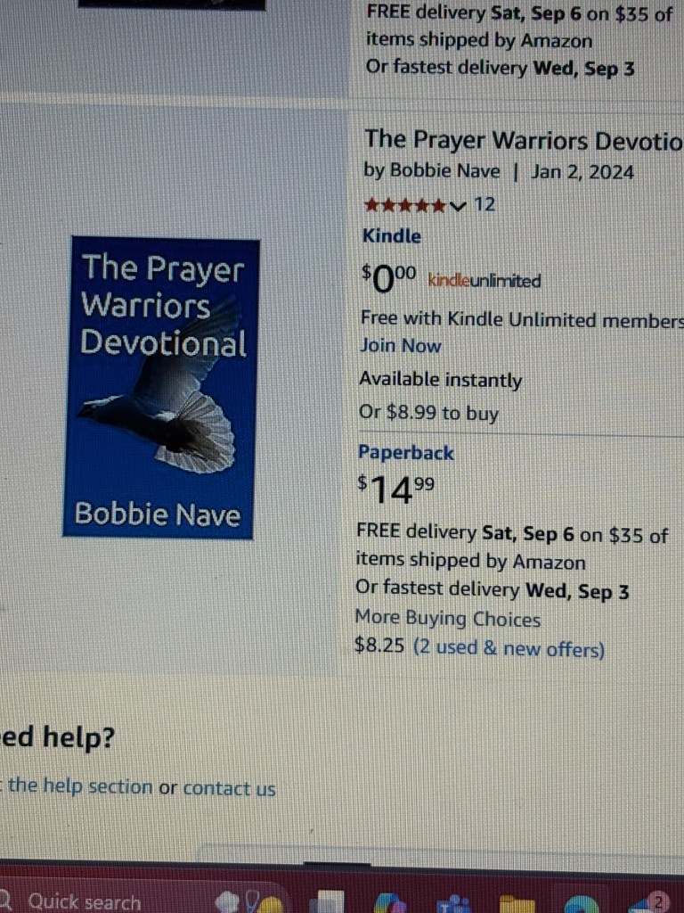 The Prayer Warriors Devotional.